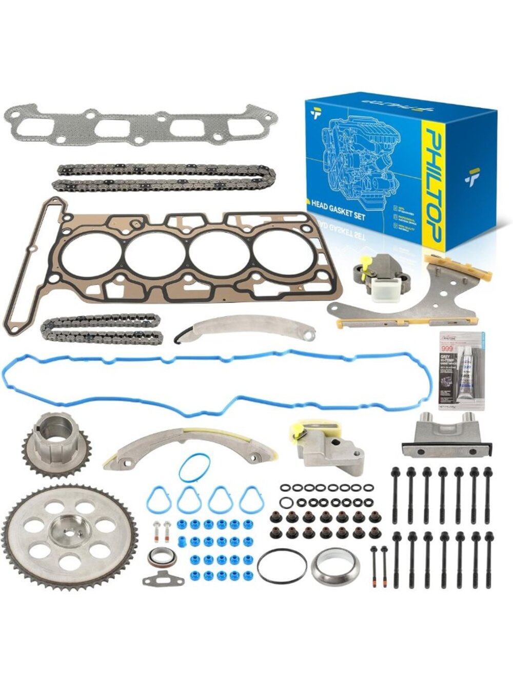 Complete Head Gasket Kit for Chevrolet Colorado/GMC Canyon 2007-2011 2.9L Engine
